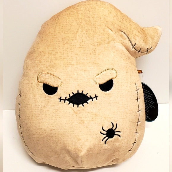 Squishmallows Other - Oogie Boogie 8” Squishmallow Nightmare Before Christmas Tan Spider Burlap Brown